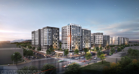 판교밸리자이 투시도 <GS건설 제공>